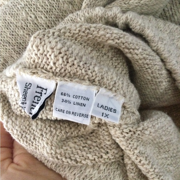 French Creek Linen Sweater Skirt Set - Picture 3 of 4